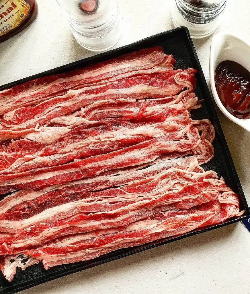 Beef Short Plate Slices /per 300g