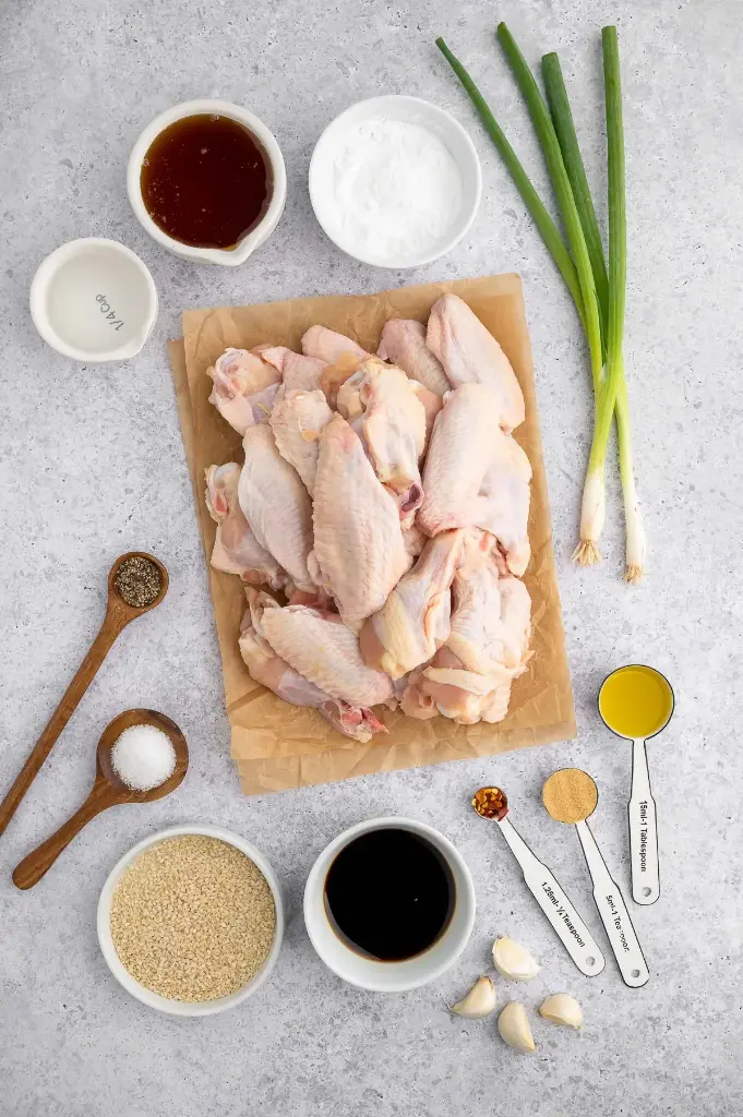 Soy Garlic Chicken Wings /kg