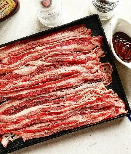 Beef Short Plate Slices /per 300g